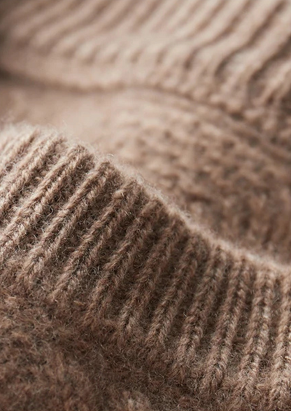 Cozy Classic Knit Crew Neck Sweater