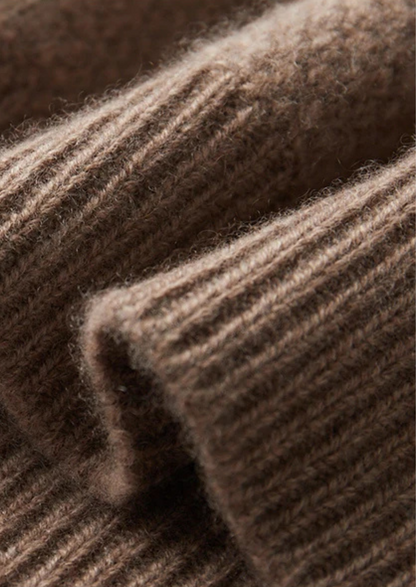 Cozy Classic Knit Crew Neck Sweater