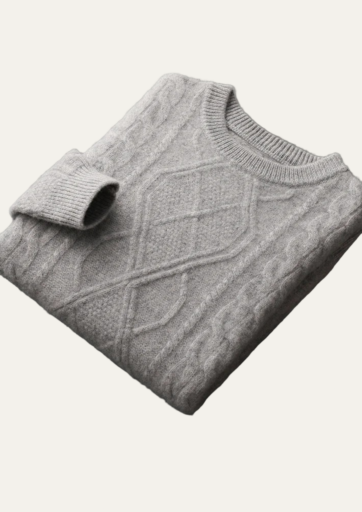 Cozy Classic Knit Crew Neck Sweater