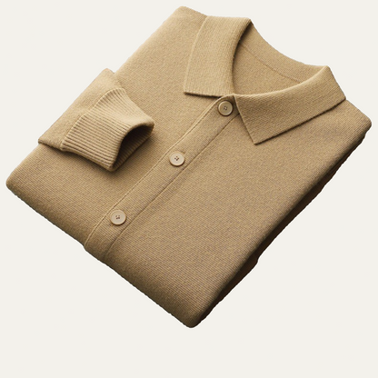 Men's Relaxed Fit Sweater Jacket
