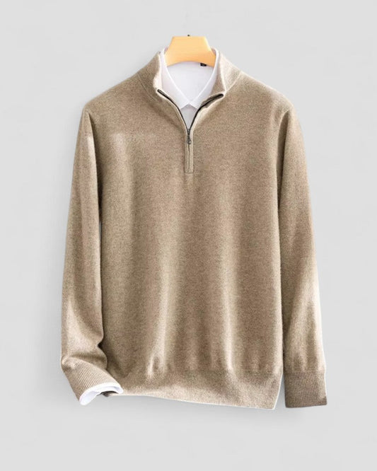Casual Loose Fit Mens Crew Neck Sweater - OutfitLondon