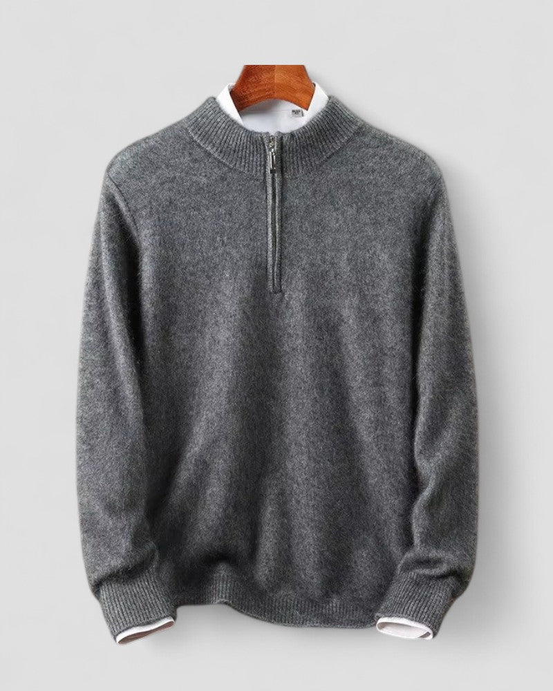 Casual Loose Fit Mens Crew Neck Sweater
