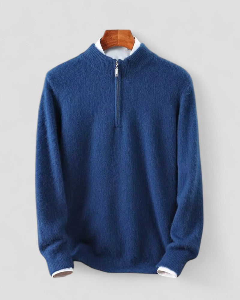 Casual Loose Fit Mens Crew Neck Sweater