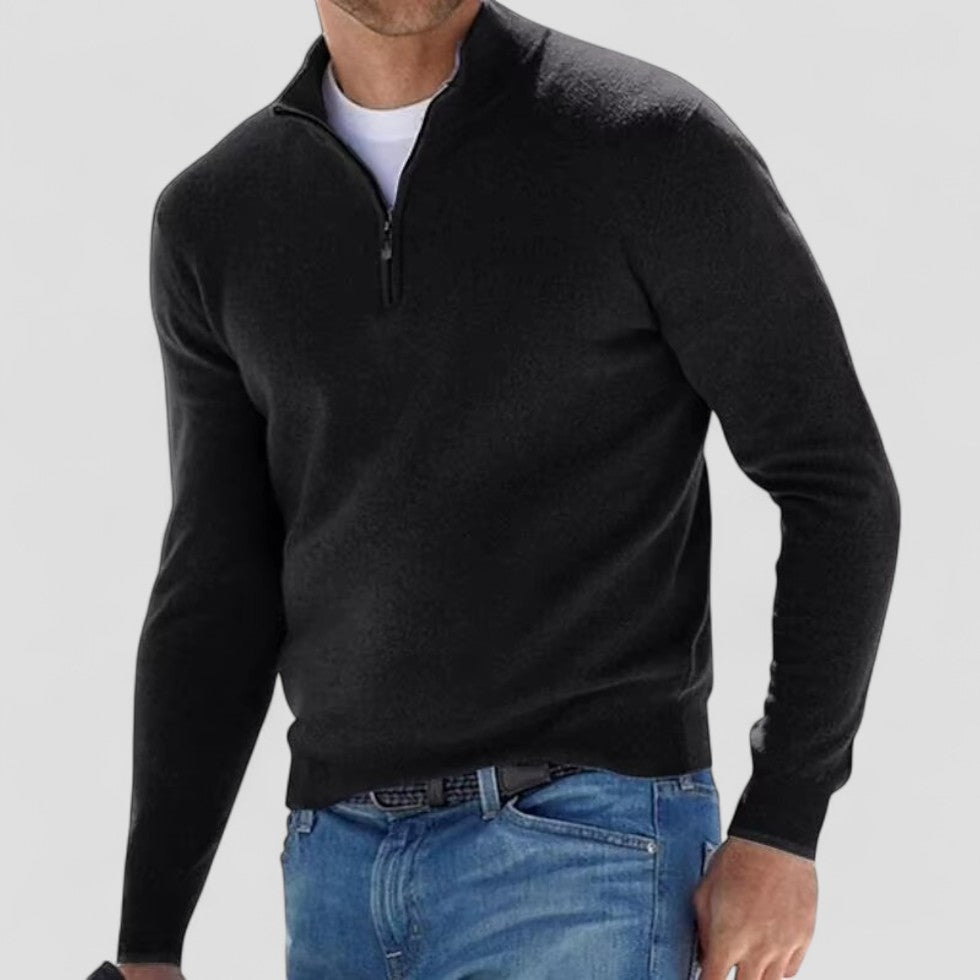 Men's Active Fleece Sweatshirt Pullover - OutfitLondon