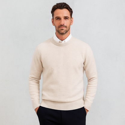 Warm Classic Crew Neck Cashmere Jumper