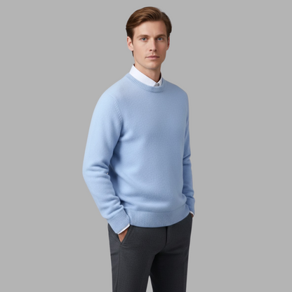 Warm Classic Crew Neck Cashmere Jumper