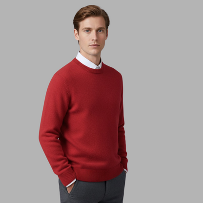 Warm Classic Crew Neck Cashmere Jumper