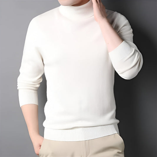 Premium Cozy Cashmere Crew Neck Sweater - OutfitLondon