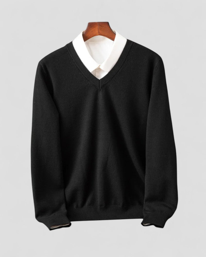 Casual Crew Neck Winter Sweater - OutfitLondon