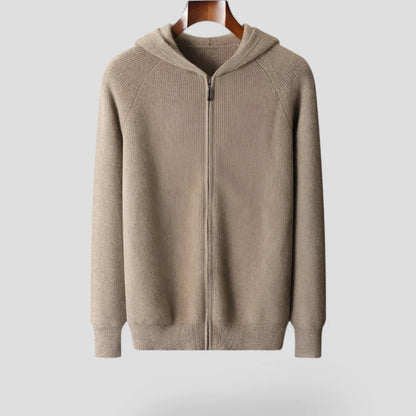 Men's Thick Fleece Zip Up Hoodie - OutfitLondon