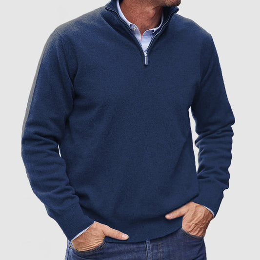 Casual Men's Crew Neck Knitted Sweater - OutfitLondon
