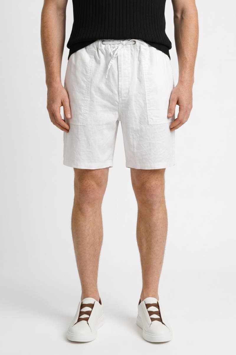 Men's Casual Cotton Drawstring Shorts with Pockets