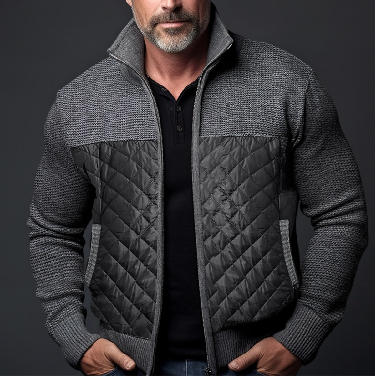Waterproof Men's Full Zip Jacket