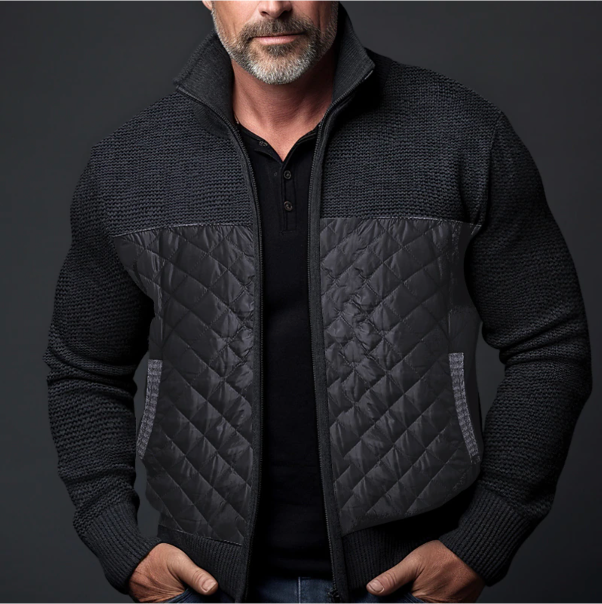 Waterproof Men's Full Zip Jacket