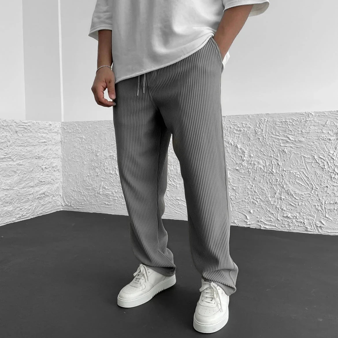Casual Mens Loose Fit Pants