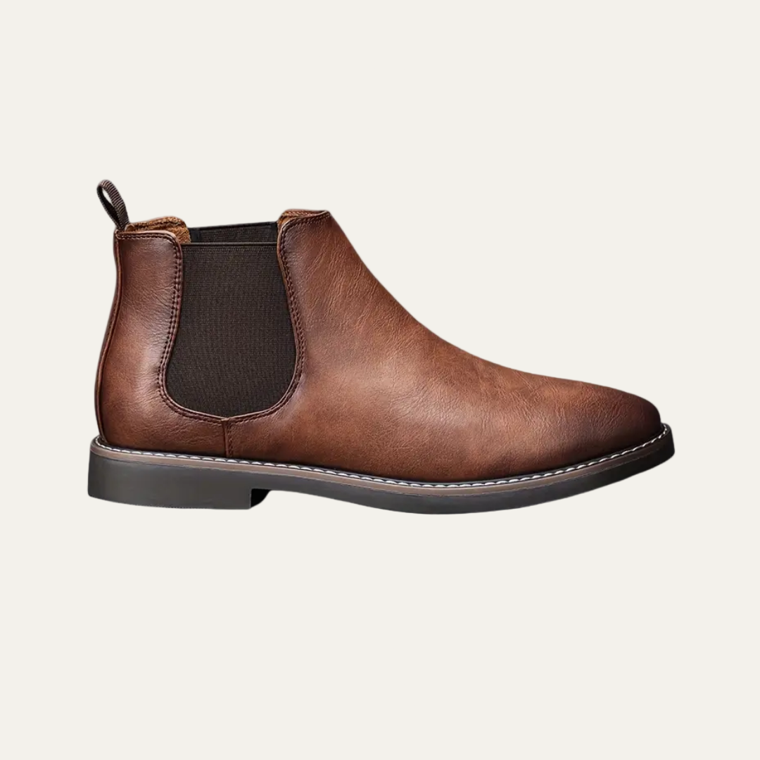 Stylish Men's Genuine Leather Boots - OutfitLondon