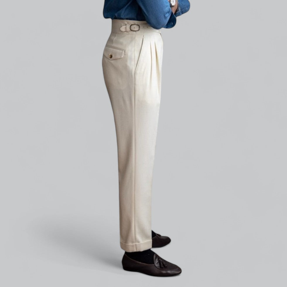 Classic Fit Slim Italian Trousers