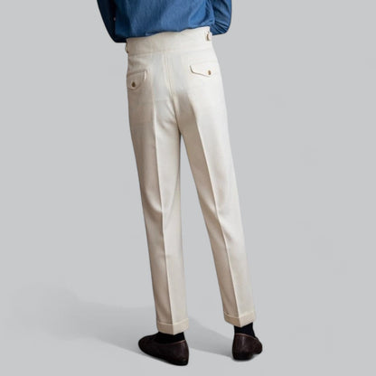 Classic Fit Slim Italian Trousers