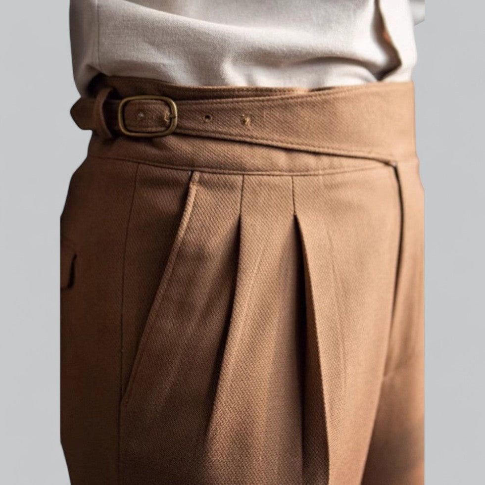 Classic Fit Slim Italian Trousers