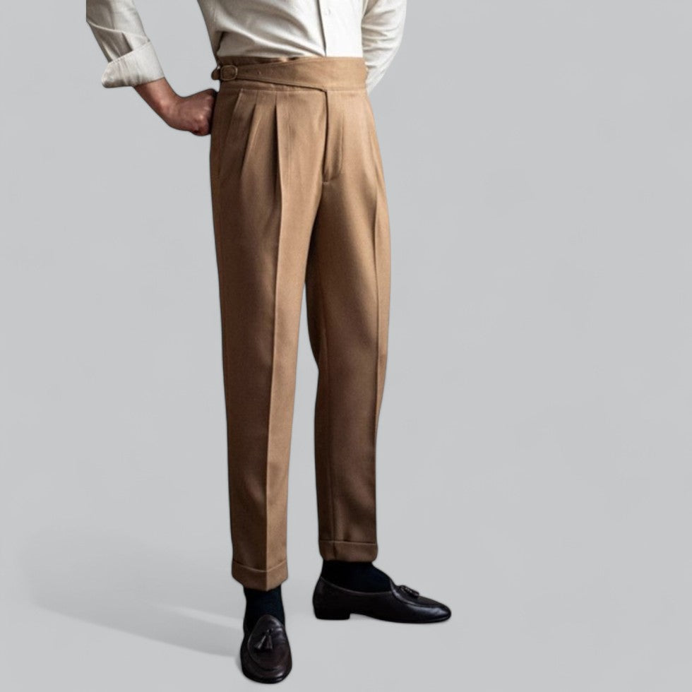 Classic Fit Slim Italian Trousers