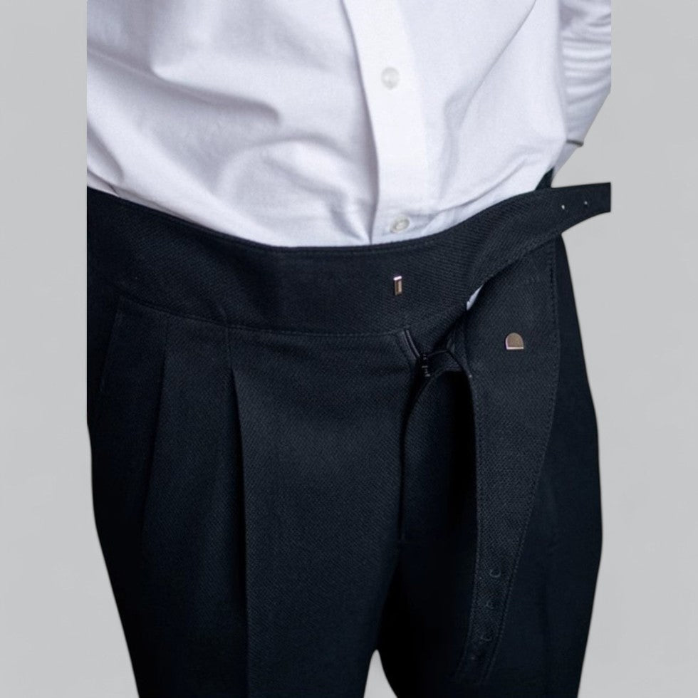 Classic Fit Slim Italian Trousers
