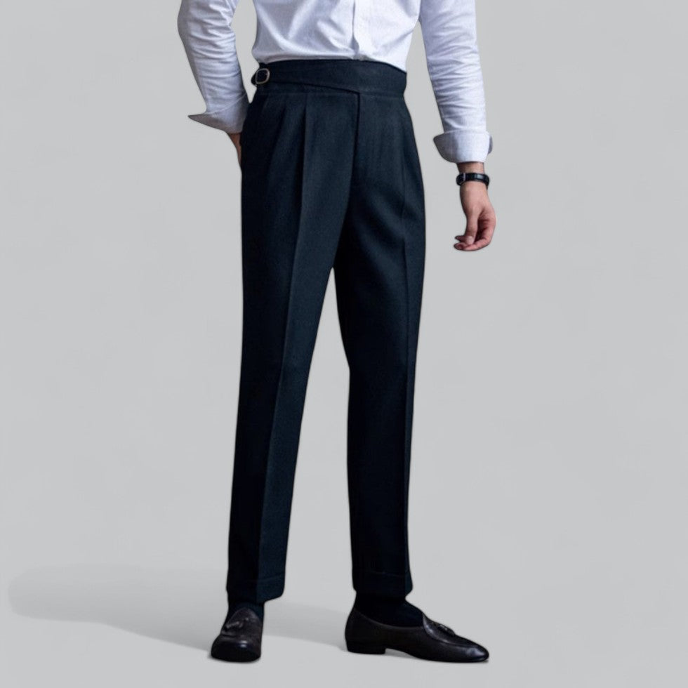 Classic Fit Slim Italian Trousers