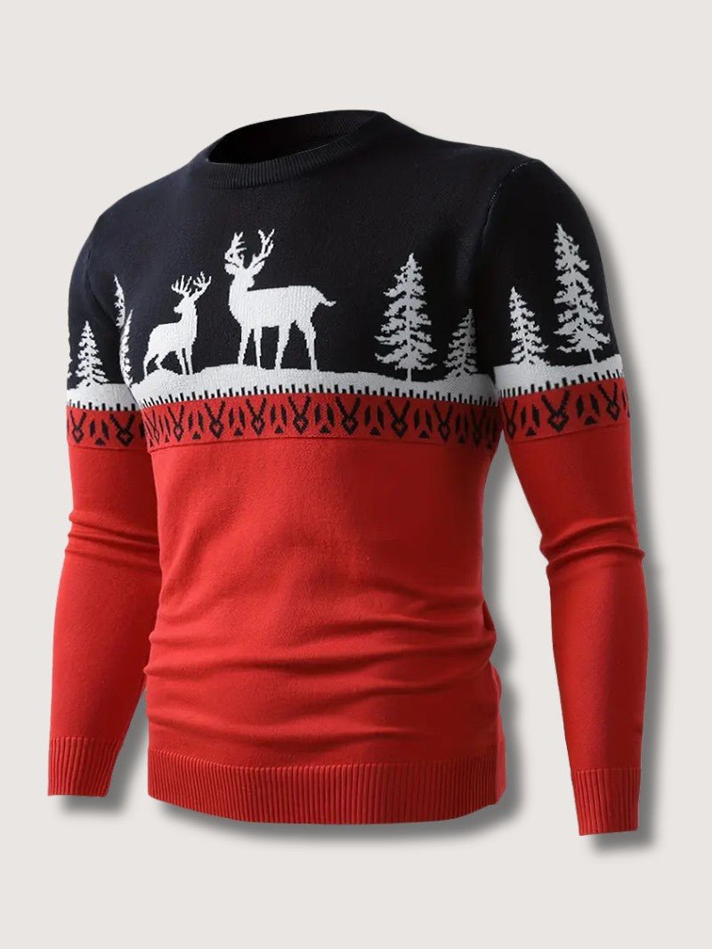 Classic Crew Neck Christmas Sweater