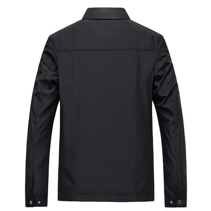 Slim Fit Checked Cotton Jacket