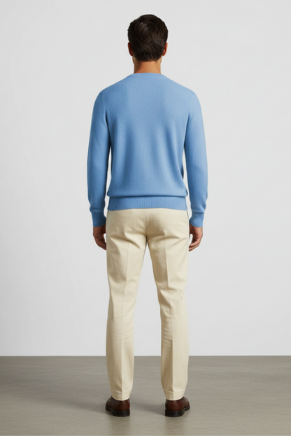 Men's Simple Pullover Sweater