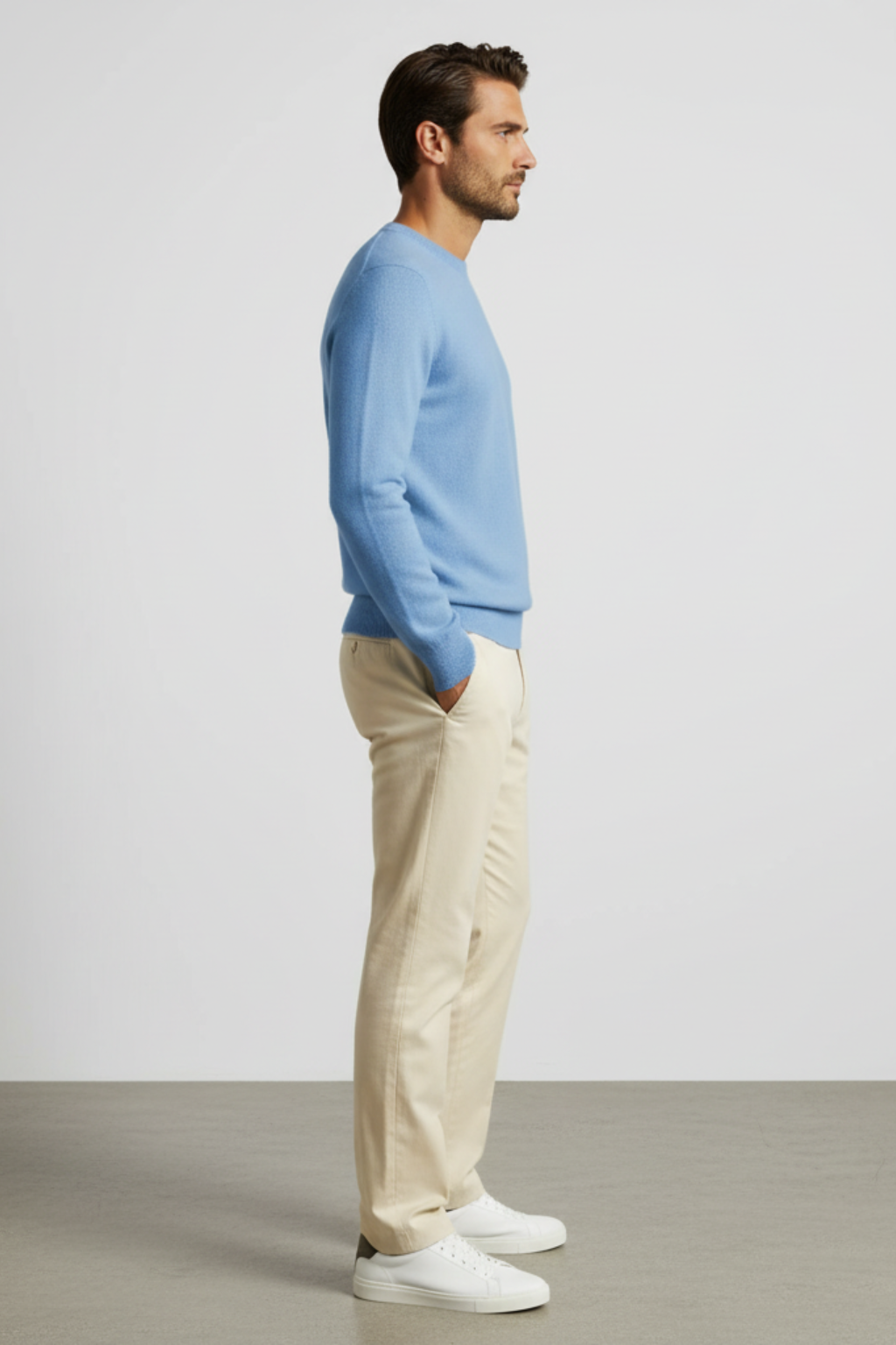 Men's Simple Pullover Sweater