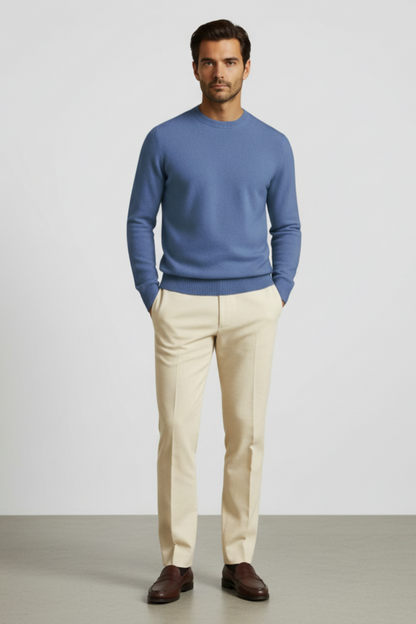 Men's Simple Pullover Sweater