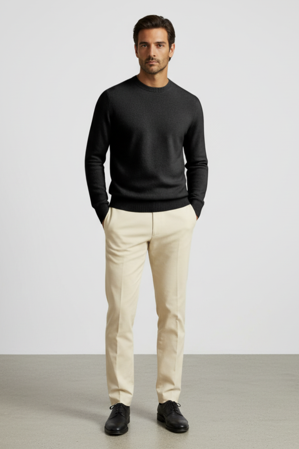 Men's Simple Pullover Sweater
