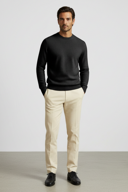 Men's Simple Pullover Sweater