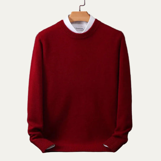 Classic Men's Knit Sweater Pullover - OutfitLondon