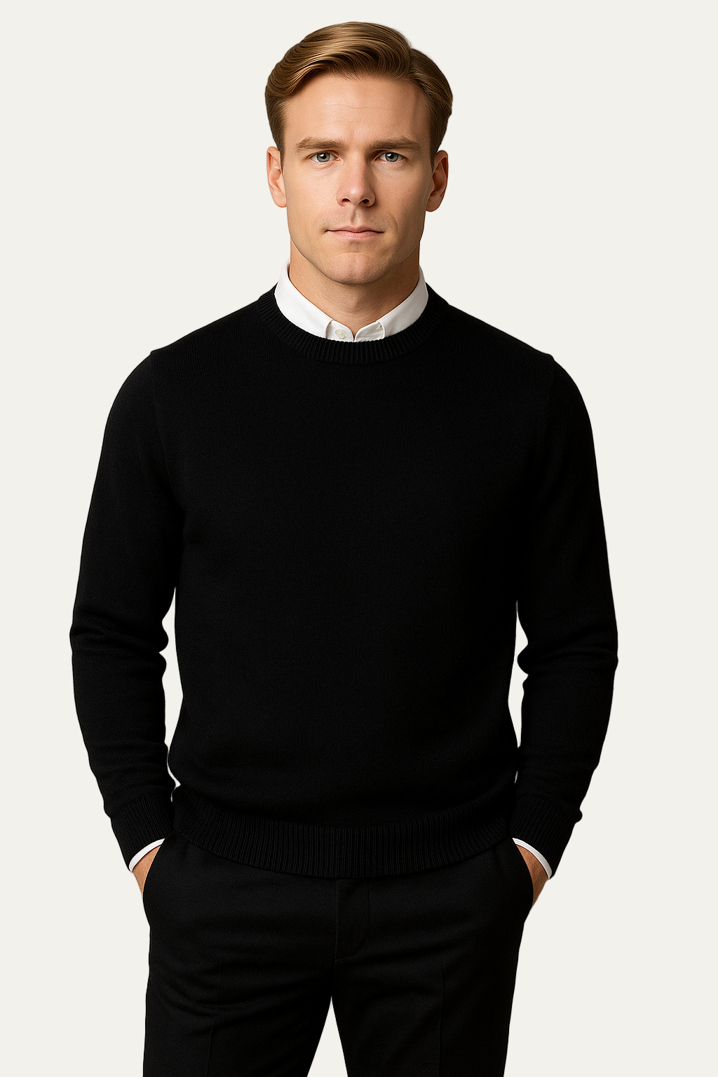 Classic Men's Knit Sweater Pullover