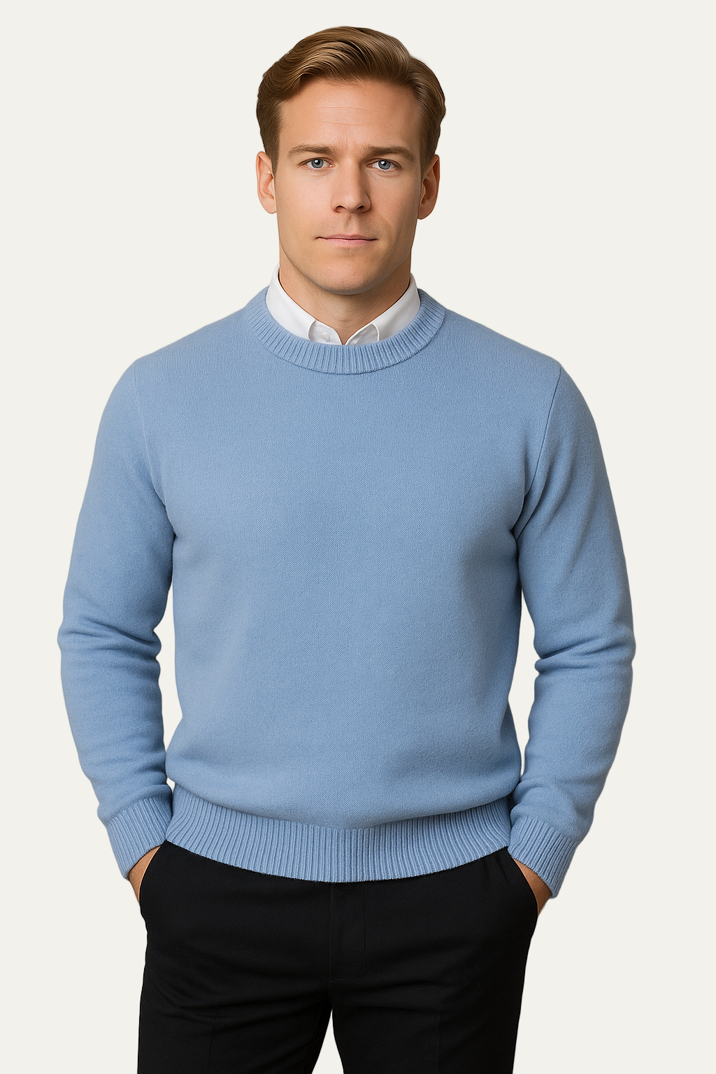 Classic Men's Knit Sweater Pullover