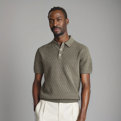 Men's Classic Lightweight Cotton Polo Shirt