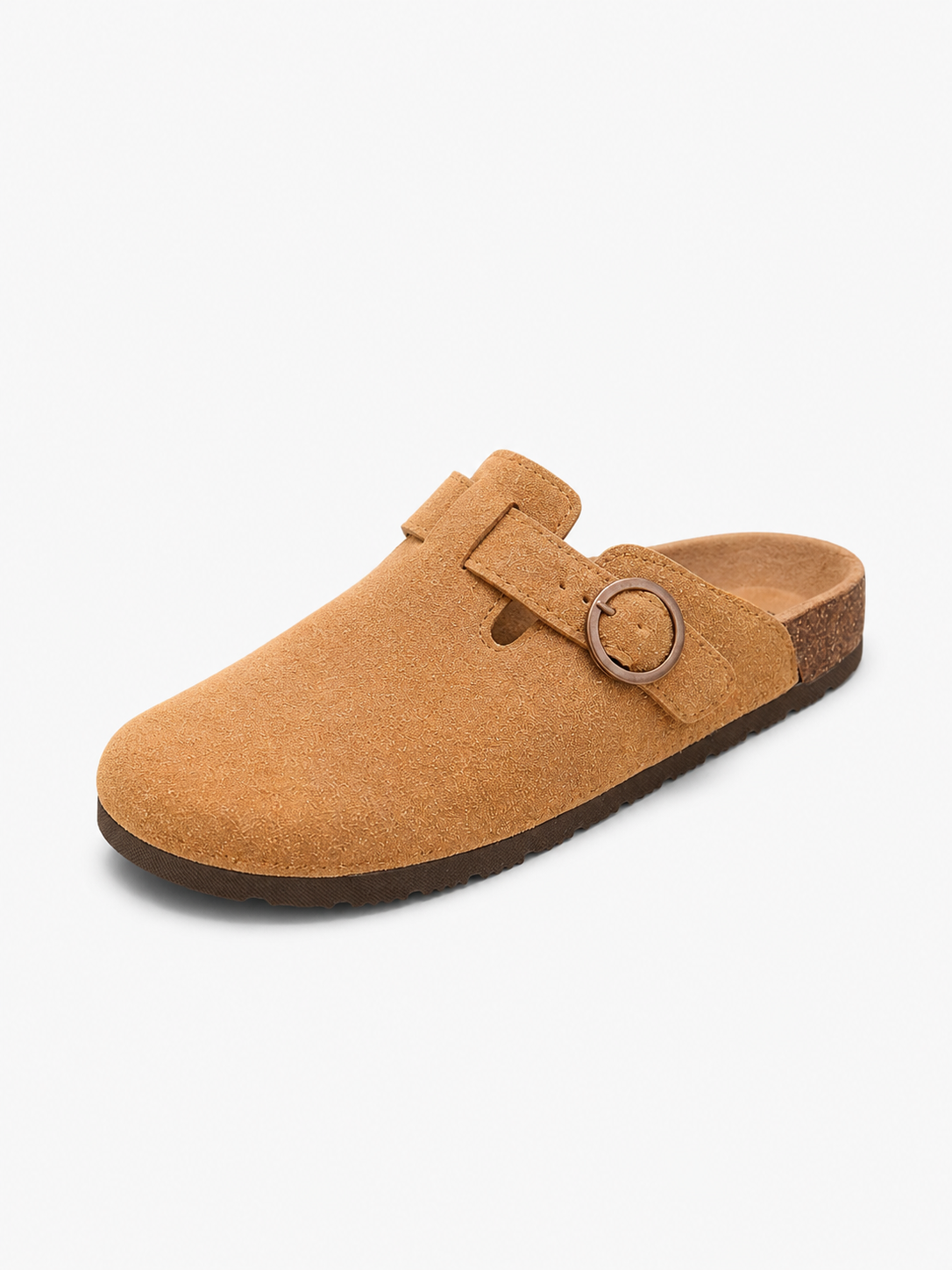Men's Casual Suede Look Slip-On Clogs