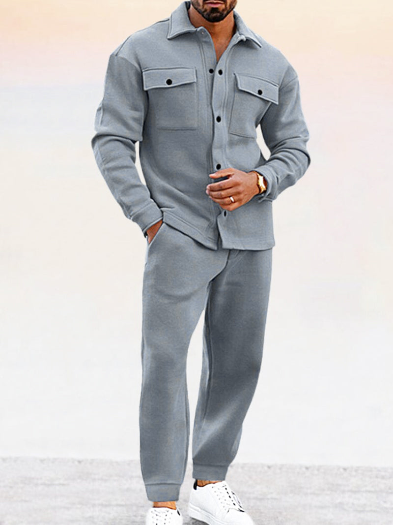 Men's Slim Fit Two Piece Business Suit