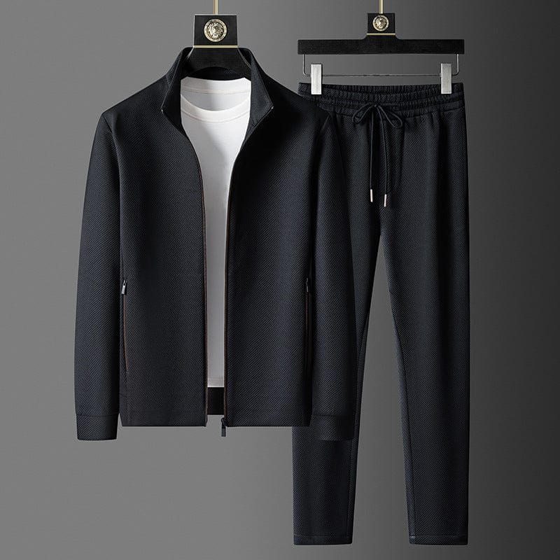 Men's Fleece Hoodie and Pants Tracksuit Set - OutfitLondon