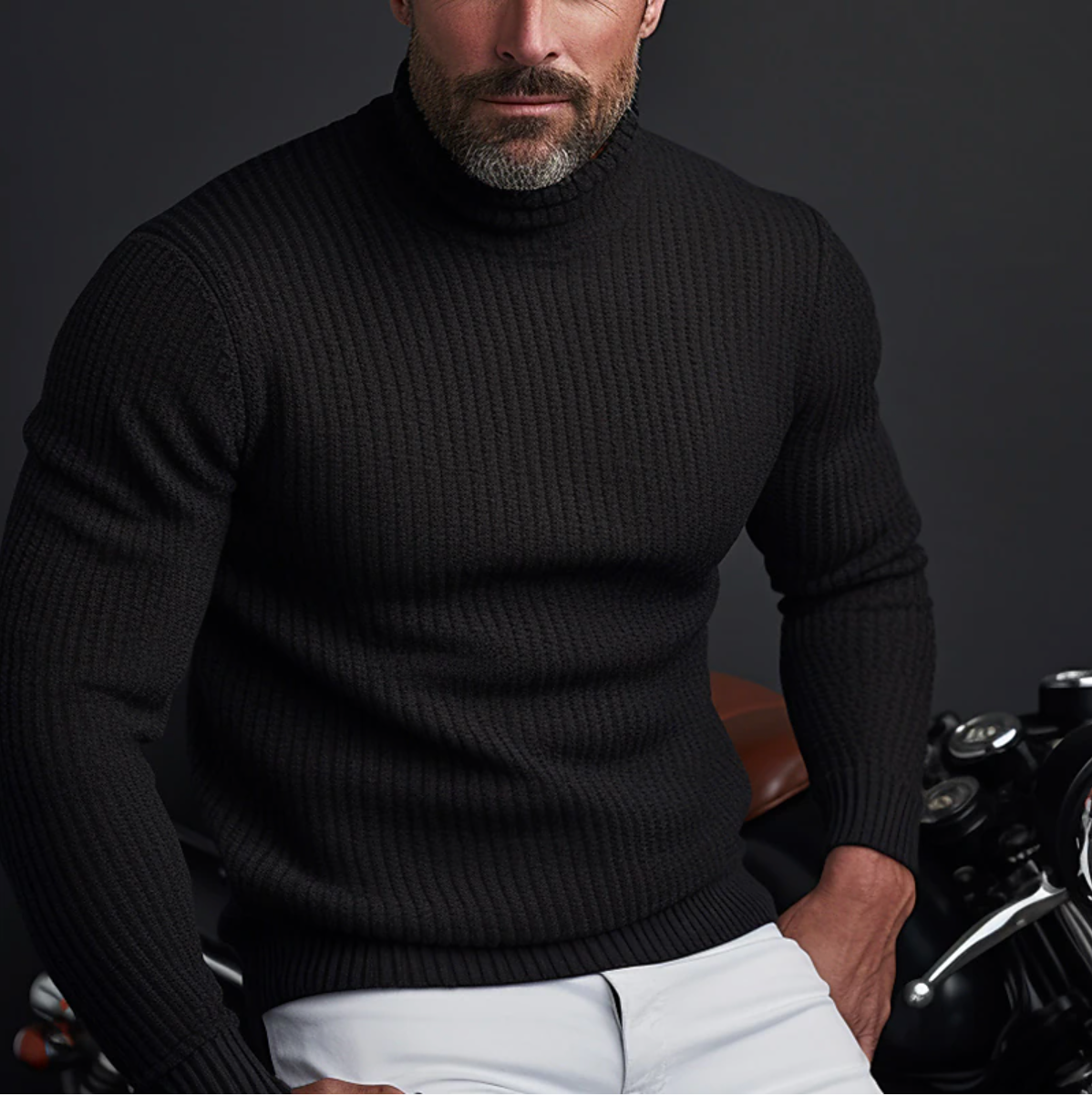 Warm Fuzzy Crew Neck Winter Sweater