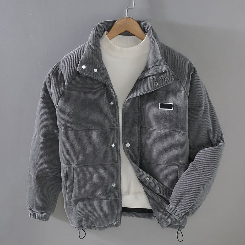 Warm Insulated Padded Winter Parka Jacket - OutfitLondon