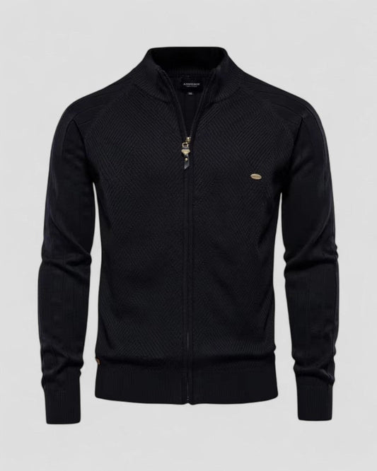 Warm Crew Neck Wool Blend Winter Coat Jacket - OutfitLondon