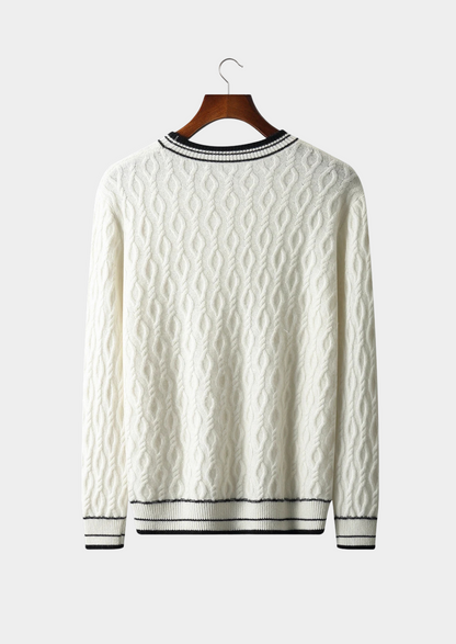 Men's Classic Stripe Knit Sweater