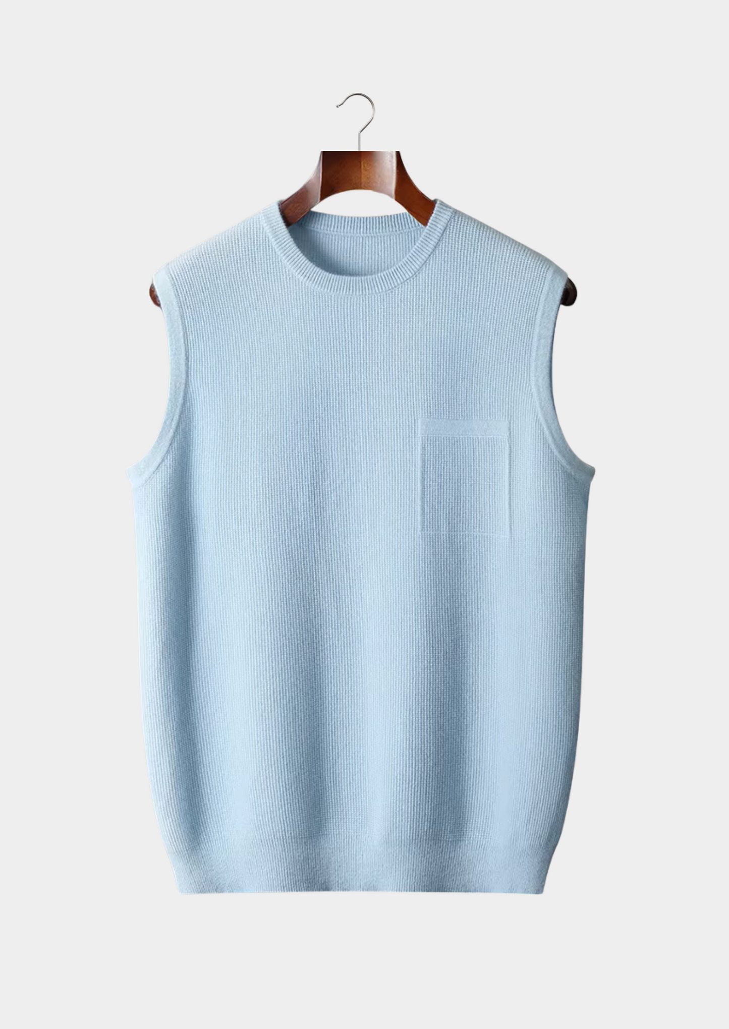 Classic Fit Mens Knit Vest Sweater