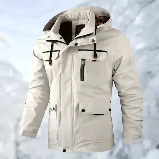 Breathable Mens Waterproof Hiking Coat - OutfitLondon