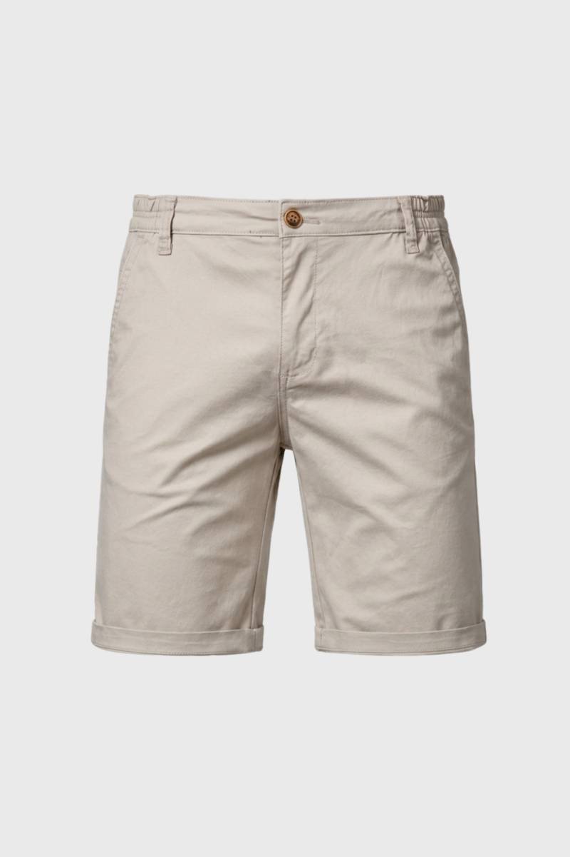Men's Casual Cotton Fitted Bermuda Shorts