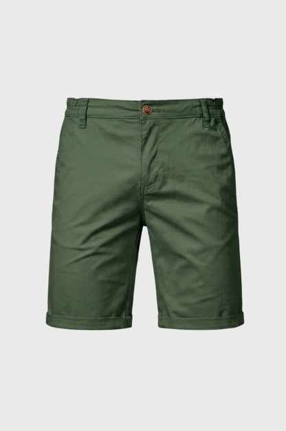 Men's Casual Cotton Fitted Bermuda Shorts