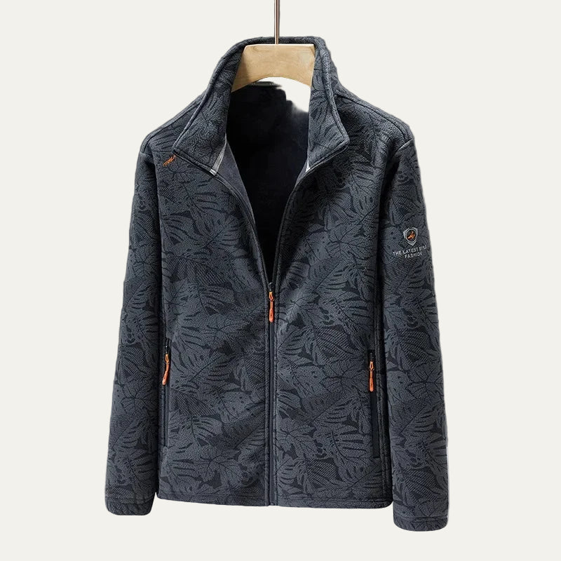 Rugged Quilted Zipper Jacket