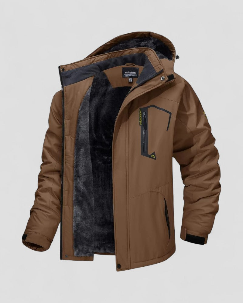 Warm Insulated Men's Winter Parka Coat